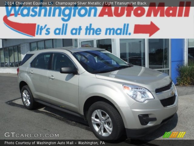 2014 Chevrolet Equinox LS in Champagne Silver Metallic