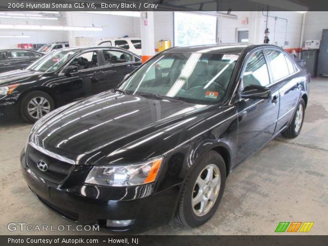 2006 Hyundai Sonata GLS V6 in Ebony Black