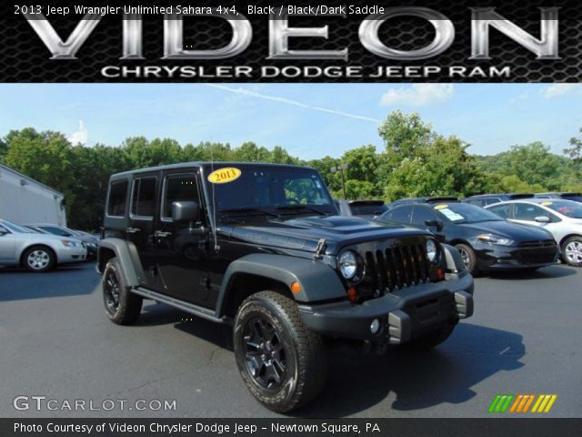 2013 Jeep Wrangler Unlimited Sahara 4x4 in Black