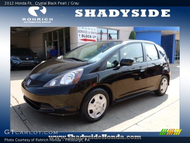 2012 Honda Fit  in Crystal Black Pearl