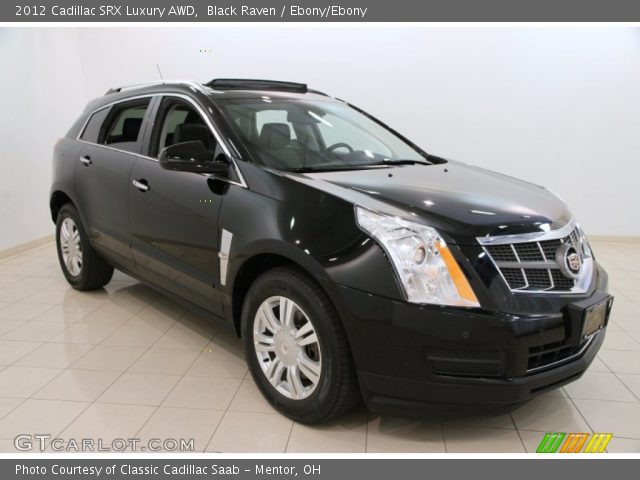 2012 Cadillac SRX Luxury AWD in Black Raven