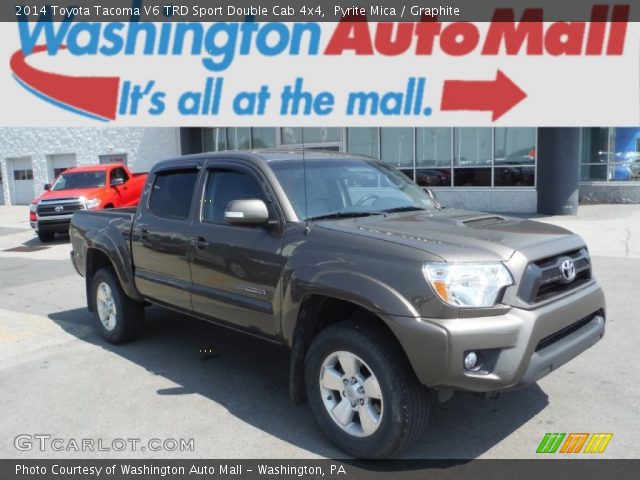 2014 Toyota Tacoma V6 TRD Sport Double Cab 4x4 in Pyrite Mica