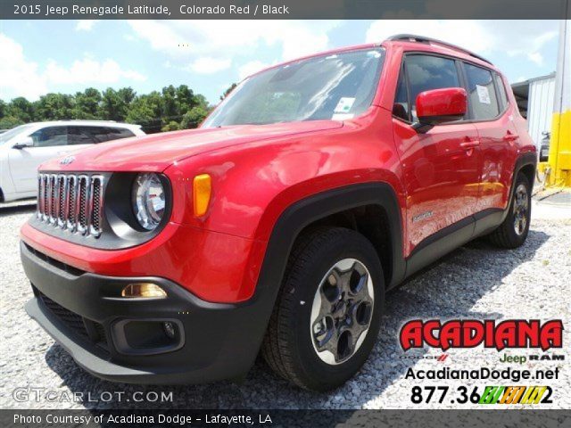 2015 Jeep Renegade Latitude in Colorado Red