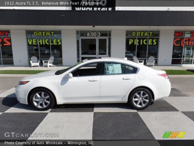 2012 Acura TL 3.5 in Bellanova White Pearl