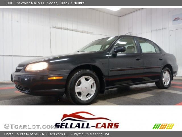 2000 Chevrolet Malibu LS Sedan in Black