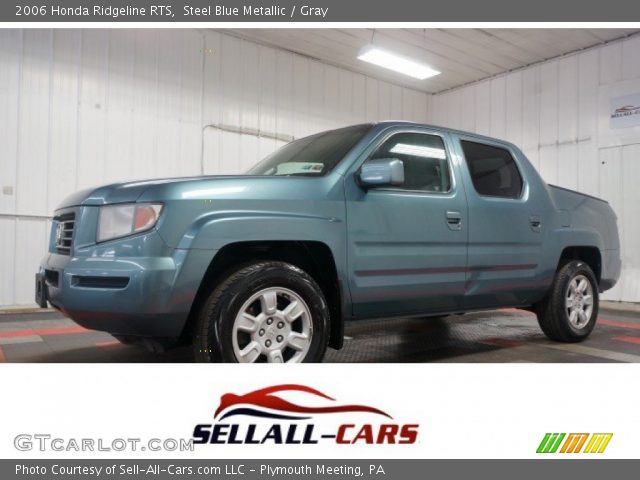 2006 Honda Ridgeline RTS in Steel Blue Metallic