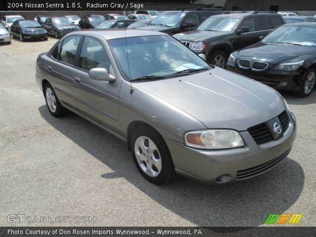2004 Nissan Sentra 1.8 S in Radium Gray