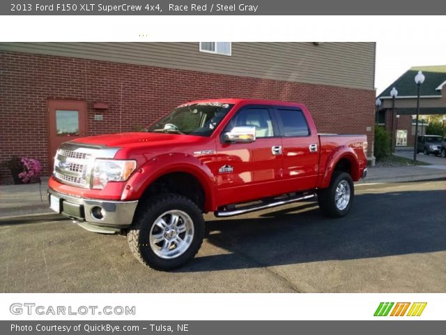 2013 Ford F150 XLT SuperCrew 4x4 in Race Red