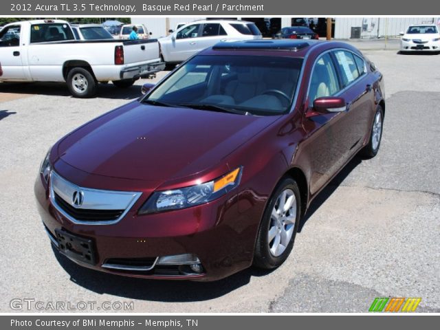 2012 Acura TL 3.5 Technology in Basque Red Pearl