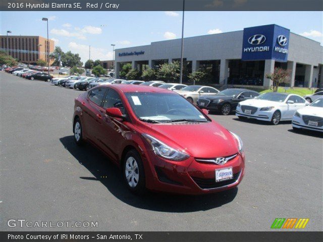 2016 Hyundai Elantra SE in Red