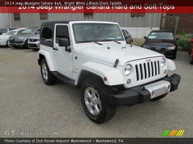 2014 Jeep Wrangler Sahara 4x4 in Bright White