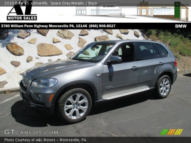 2010 BMW X5 xDrive48i in Space Grey Metallic