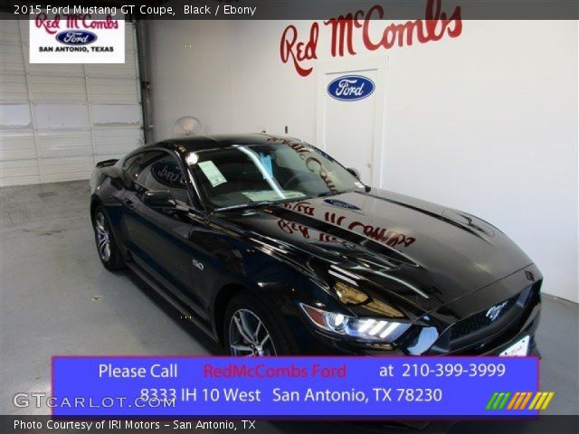 2015 Ford Mustang GT Coupe in Black