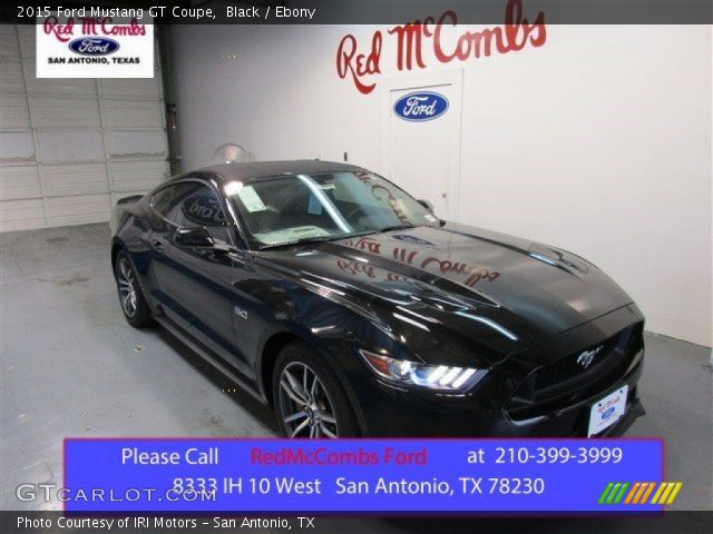 2015 Ford Mustang GT Coupe in Black