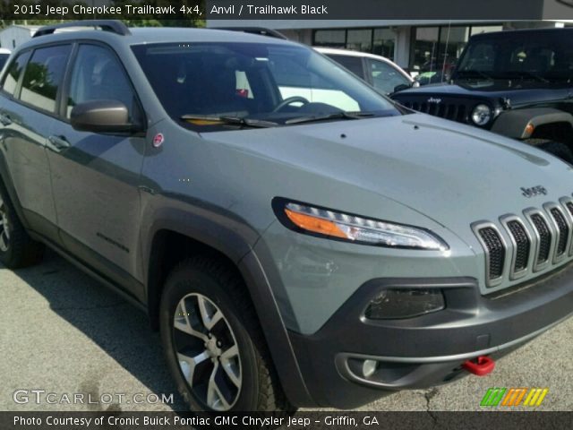 2015 Jeep Cherokee Trailhawk 4x4 in Anvil