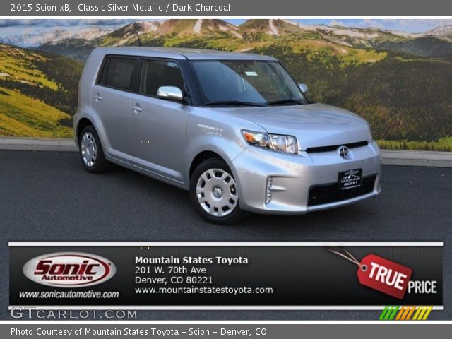 2015 Scion xB  in Classic Silver Metallic