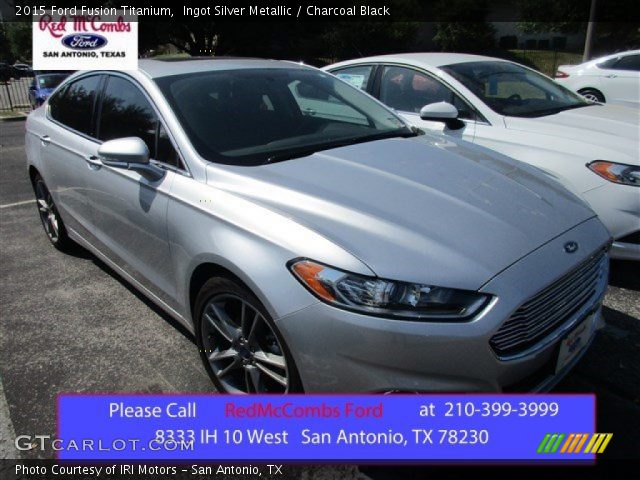 2015 Ford Fusion Titanium in Ingot Silver Metallic
