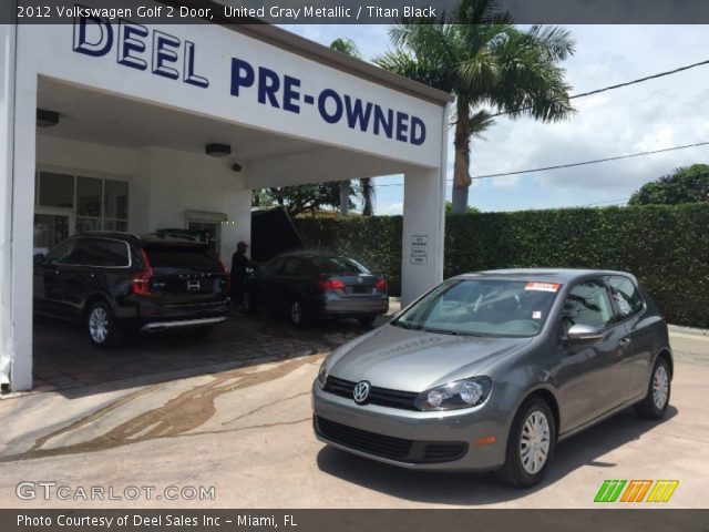 2012 Volkswagen Golf 2 Door in United Gray Metallic