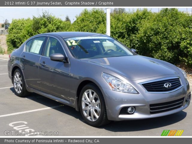 2012 Infiniti G 37 Journey Sedan in Graphite Shadow