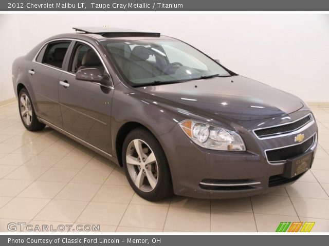 2012 Chevrolet Malibu LT in Taupe Gray Metallic