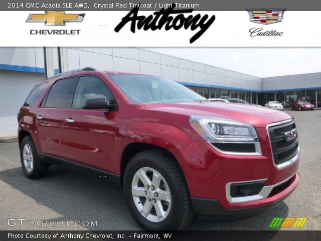 2014 GMC Acadia SLE AWD in Crystal Red Tintcoat