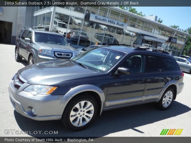 2009 Subaru Outback 2.5i Limited Wagon in Diamond Gray Metallic