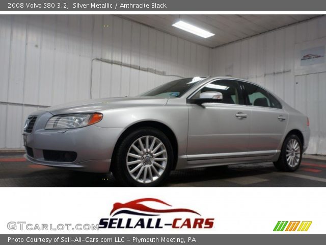 2008 Volvo S80 3.2 in Silver Metallic