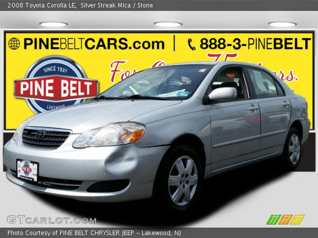 2008 Toyota Corolla LE in Silver Streak Mica