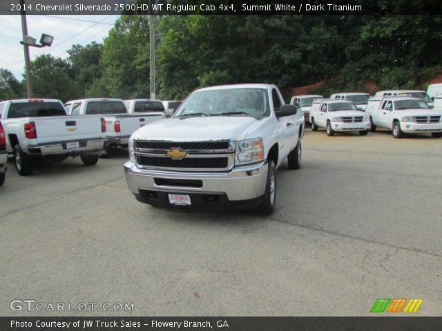 2014 Chevrolet Silverado 2500HD WT Regular Cab 4x4 in Summit White