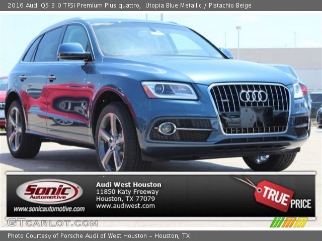 2016 Audi Q5 3.0 TFSI Premium Plus quattro in Utopia Blue Metallic