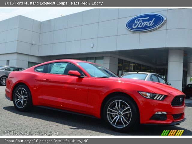 2015 Ford Mustang EcoBoost Coupe in Race Red