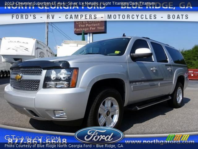 2013 Chevrolet Suburban LT 4x4 in Silver Ice Metallic