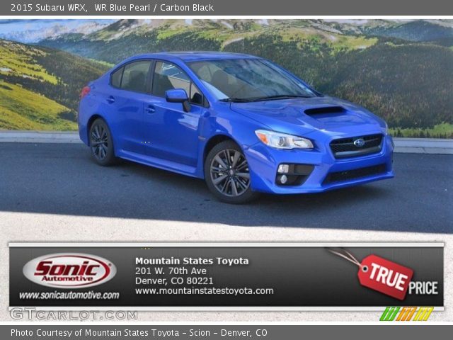 2015 Subaru WRX  in WR Blue Pearl