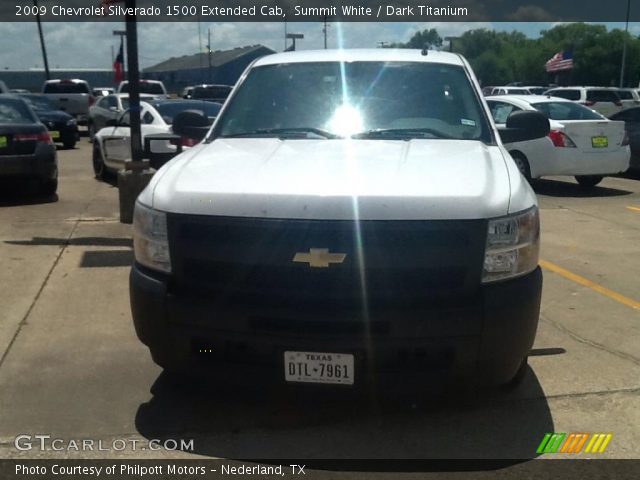 2009 Chevrolet Silverado 1500 Extended Cab in Summit White