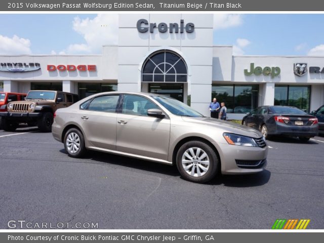 2015 Volkswagen Passat Wolfsburg Edition Sedan in Titanium Beige