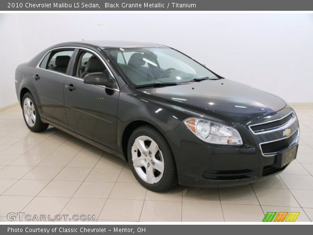 2010 Chevrolet Malibu LS Sedan in Black Granite Metallic