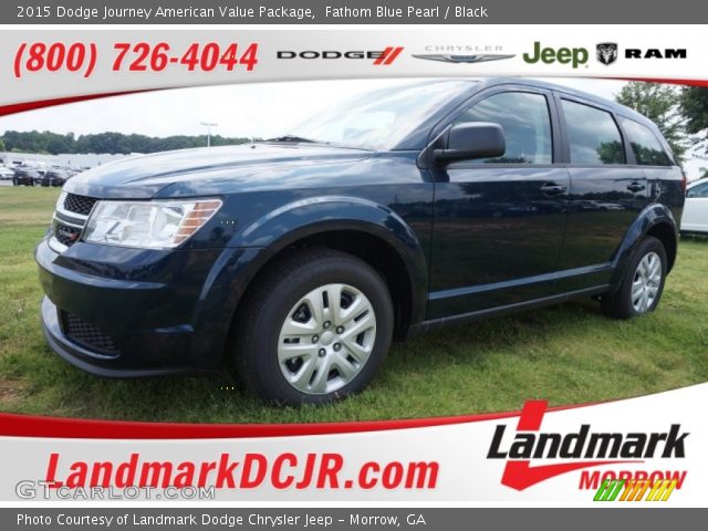 2015 Dodge Journey American Value Package in Fathom Blue Pearl