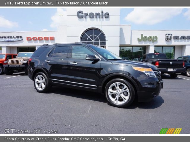 2015 Ford Explorer Limited in Tuxedo Black