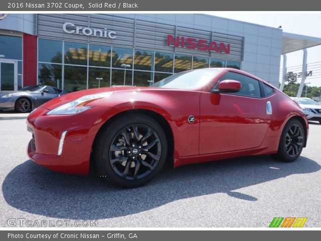 2016 Nissan 370Z Coupe in Solid Red
