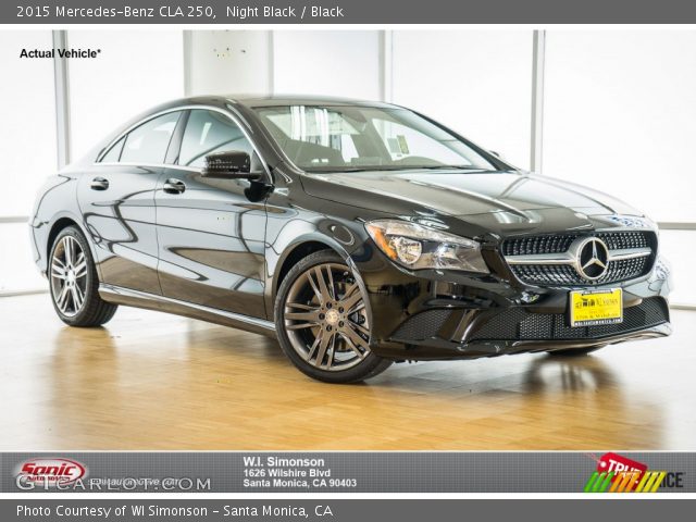 2015 Mercedes-Benz CLA 250 in Night Black
