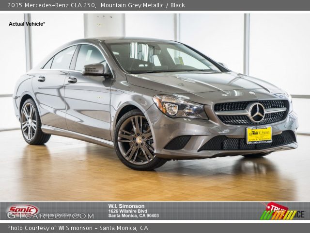 2015 Mercedes-Benz CLA 250 in Mountain Grey Metallic