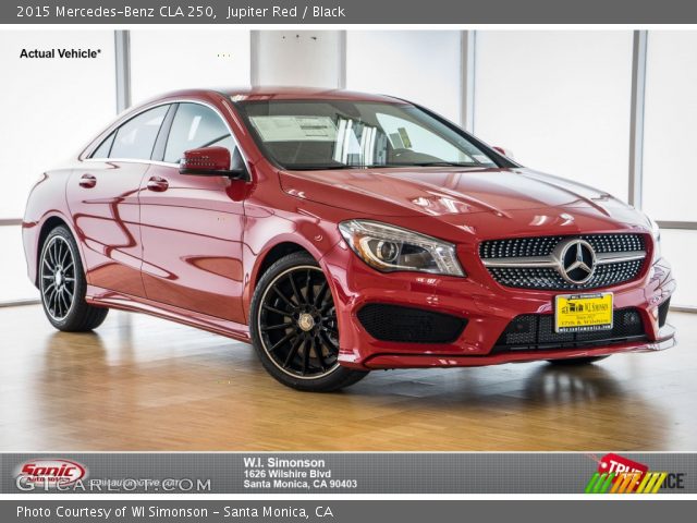 2015 Mercedes-Benz CLA 250 in Jupiter Red