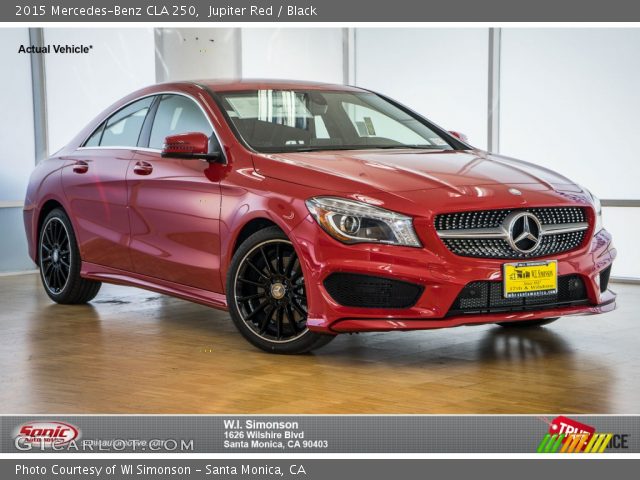 2015 Mercedes-Benz CLA 250 in Jupiter Red