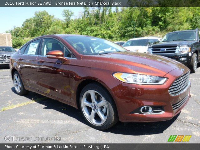 2016 Ford Fusion SE AWD in Bronze Fire Metallic