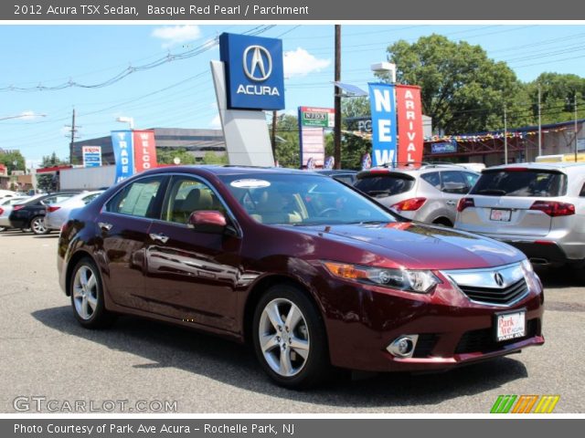 2012 Acura TSX Sedan in Basque Red Pearl