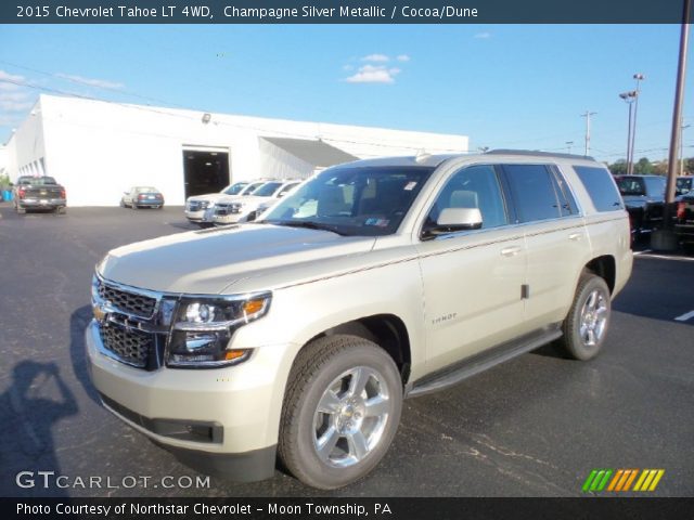 2015 Chevrolet Tahoe LT 4WD in Champagne Silver Metallic