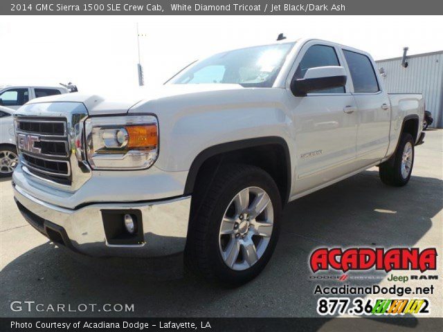 2014 GMC Sierra 1500 SLE Crew Cab in White Diamond Tricoat