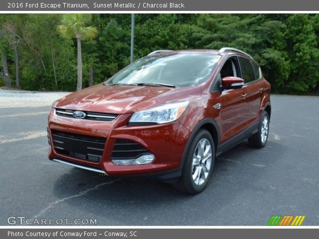 2016 Ford Escape Titanium in Sunset Metallic