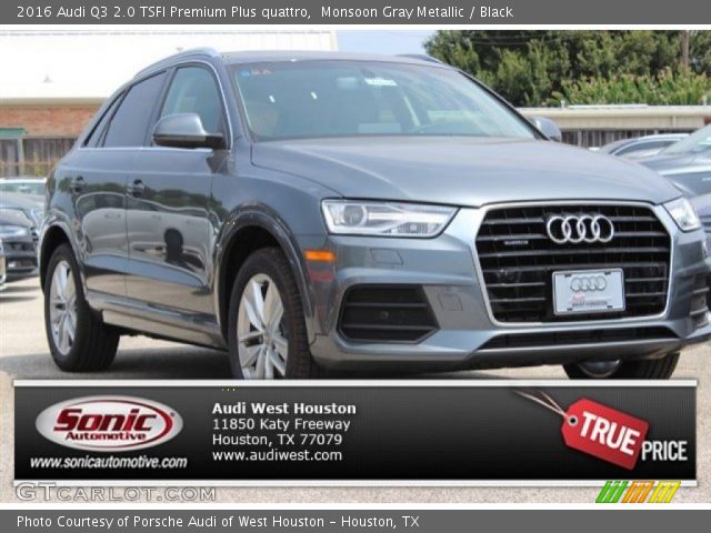 2016 Audi Q3 2.0 TSFI Premium Plus quattro in Monsoon Gray Metallic