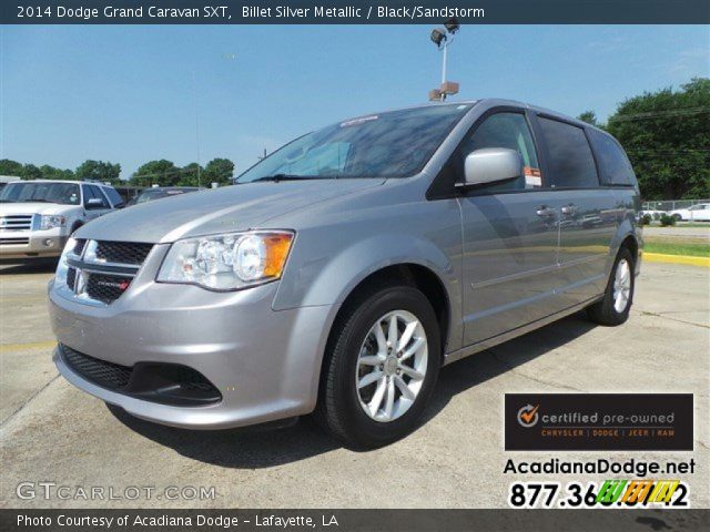 2014 Dodge Grand Caravan SXT in Billet Silver Metallic